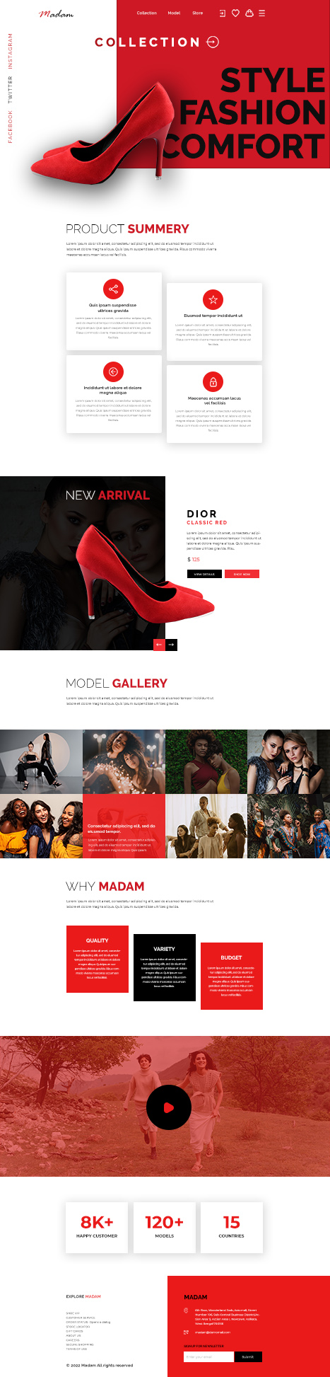website template