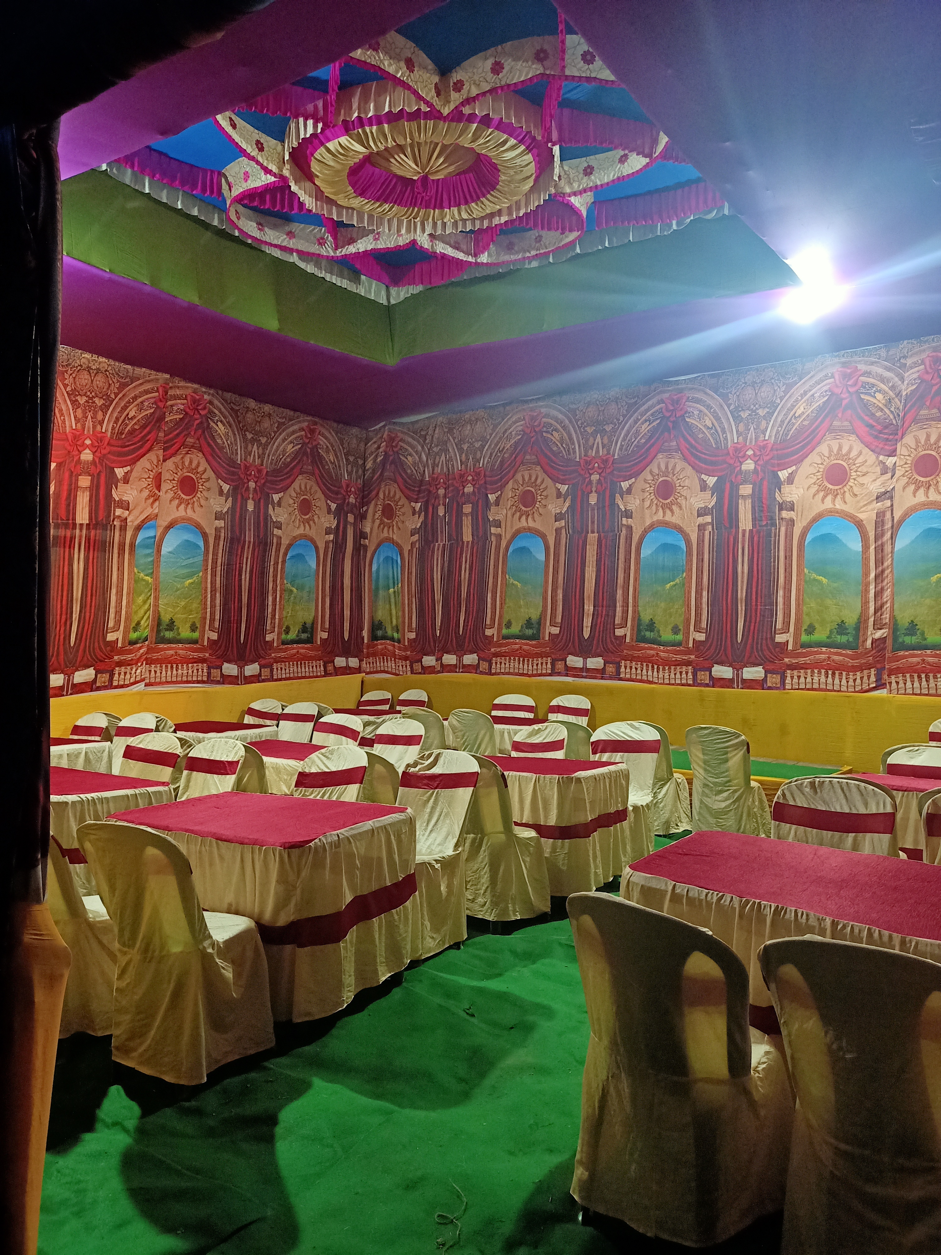 Pandal Decorator Mr. Joynal Abedin in Pafuri