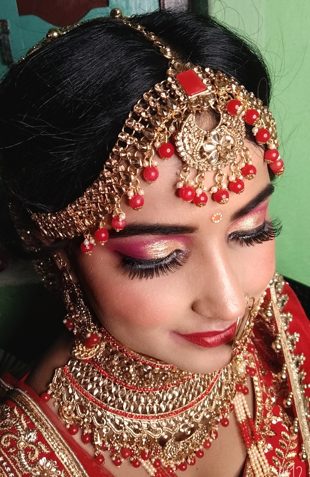 Bridal Makeup Miss. Indira Chakrabarti in Regent Park