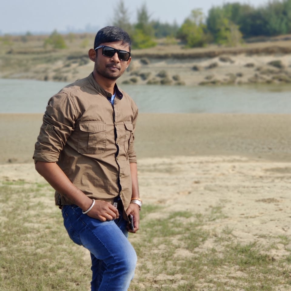 Athlete coach Souvik Aich in Nabapally Barasat