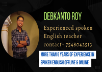 Spoken English teacher Mr. Debkanto Roy in Berhampore